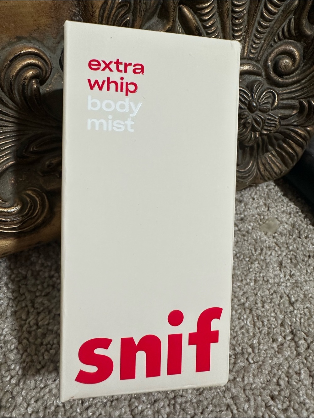 New In Box Snif 2.5 oz Extra Whip Body Mist $24